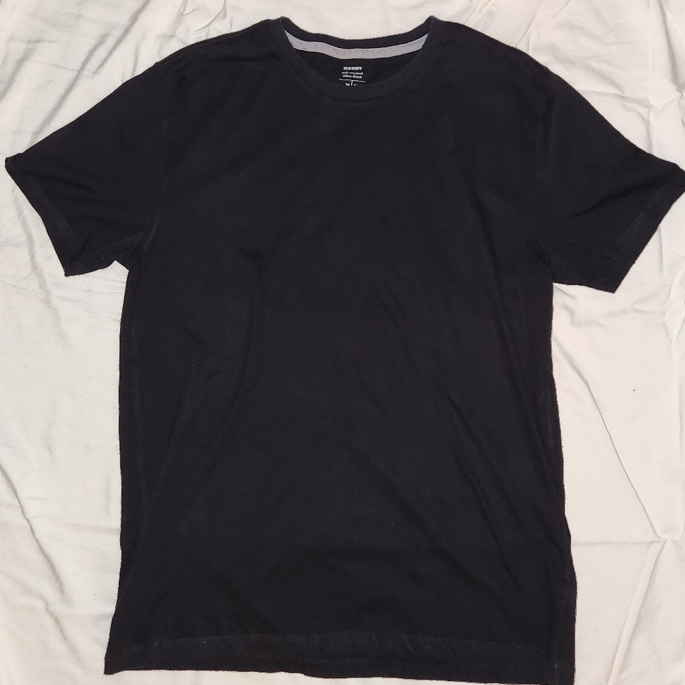 Old Navy Black Short-Sleeve T-Shirt